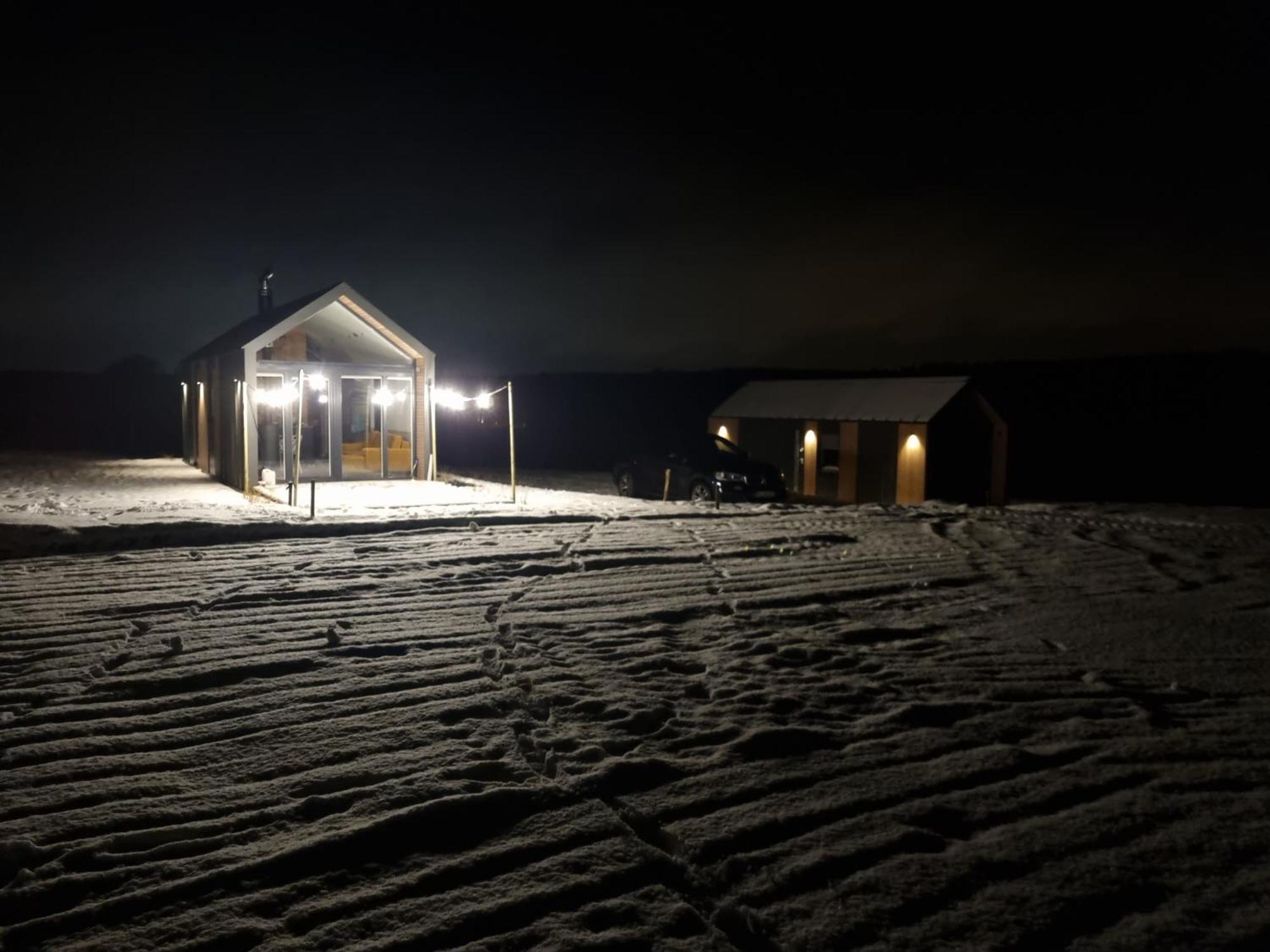 Bosko Domki Z Sauna I Balia W Sulminie Obok Gdanska Exterior foto